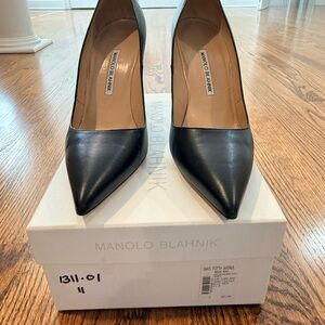 Manolo Blahnik Classic Black Heels